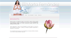 Desktop Screenshot of marta-fernandez.es